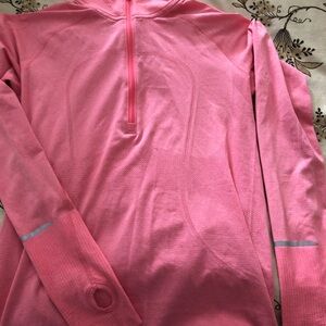 Women's Pink Long Sleeve Top